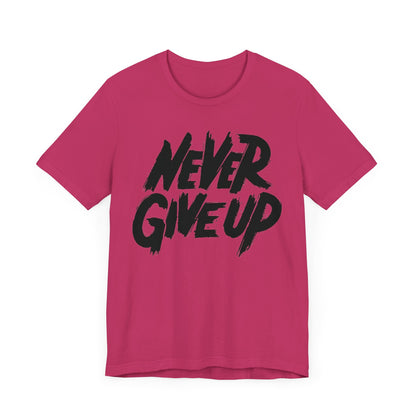 Unisex Jersey "nevergiveup"