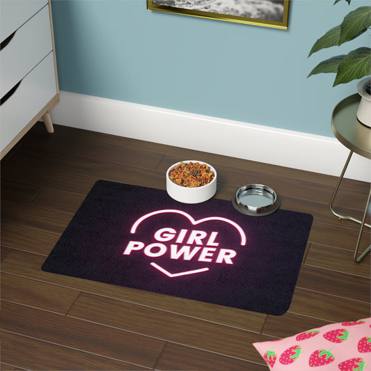 Food Mat "girl power"