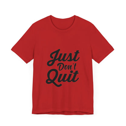 Unisex Jersey "dont quit"