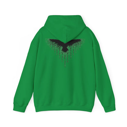 Unisex Hooded Sweatshirt "raven"