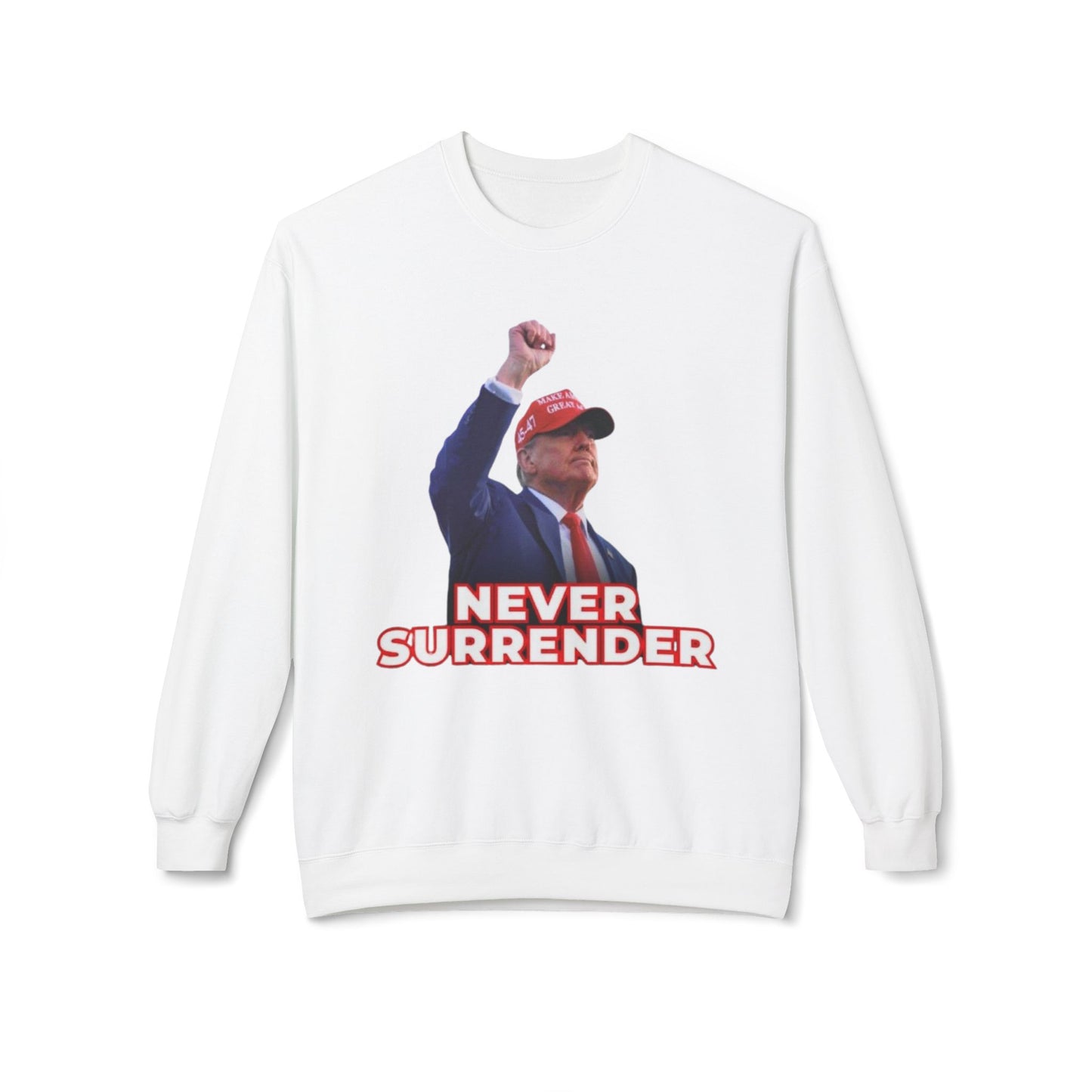 Unisex Sweatshirt "Never Surrender"