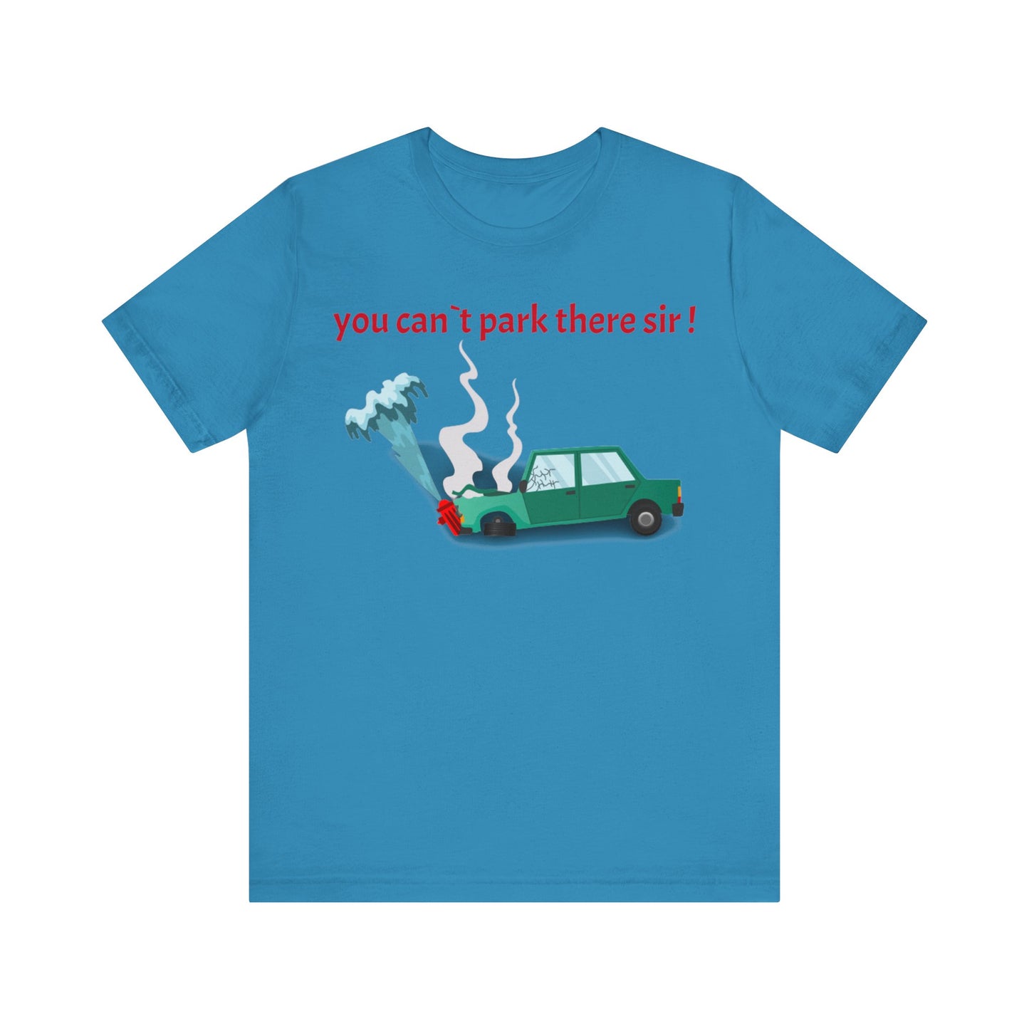 Unisex Shirt "You cant park there"3