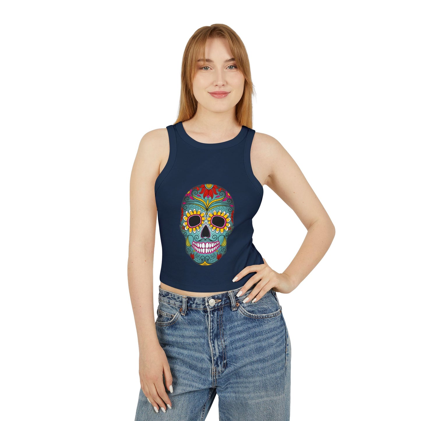 Women's Tank Top Skull