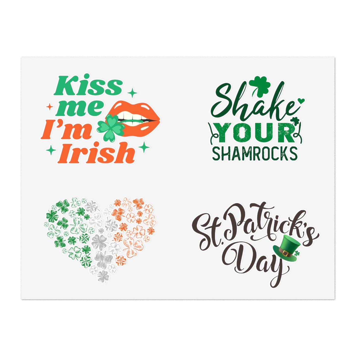 Sticker Sheet Irish