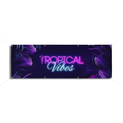 Vinyl Banner "tropical"