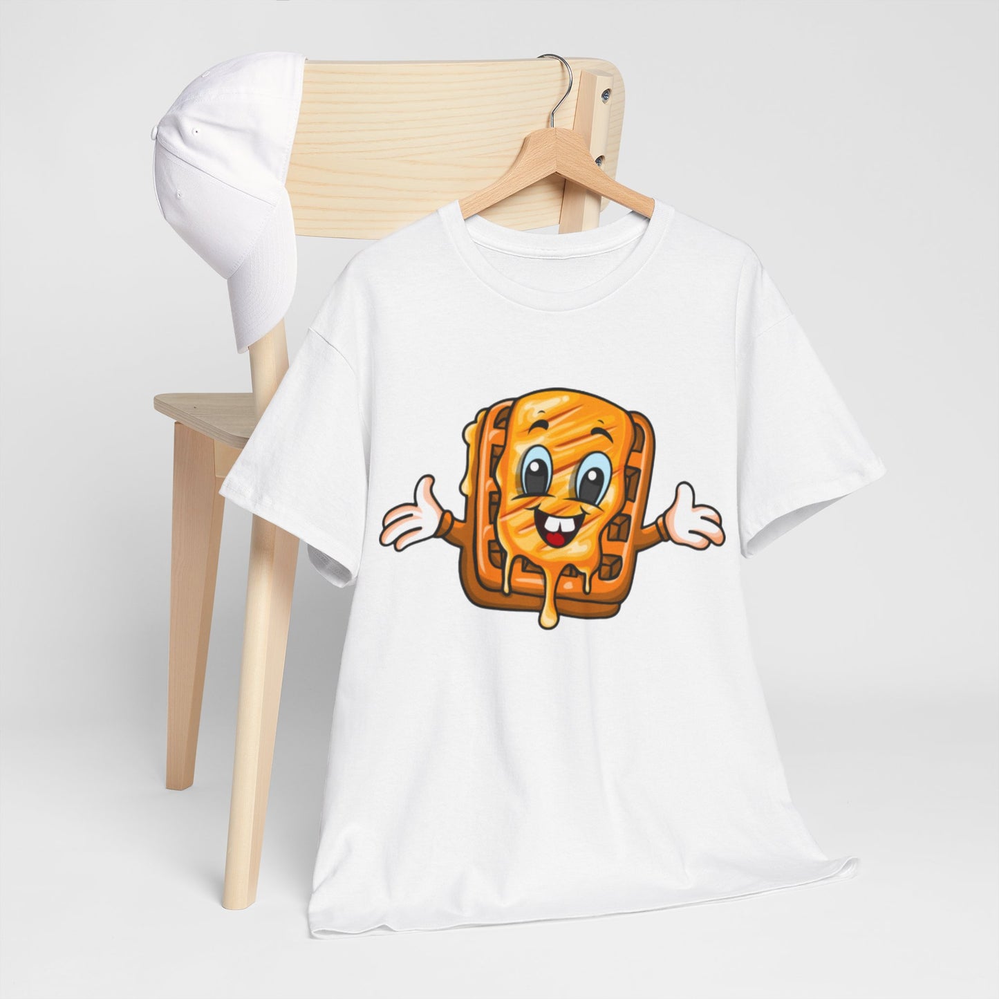 Unisex Heavy Cotton Tee Waffle