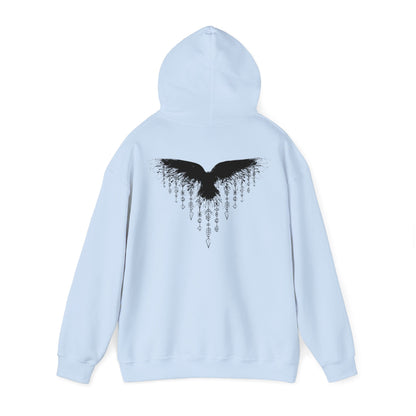 Unisex Hooded Sweatshirt "raven"