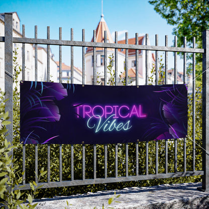 Vinyl Banner "tropical"