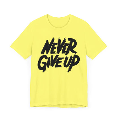 Unisex Jersey "nevergiveup"