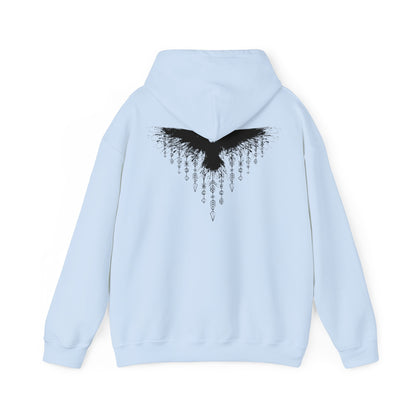 Unisex Hooded Sweatshirt "raven"