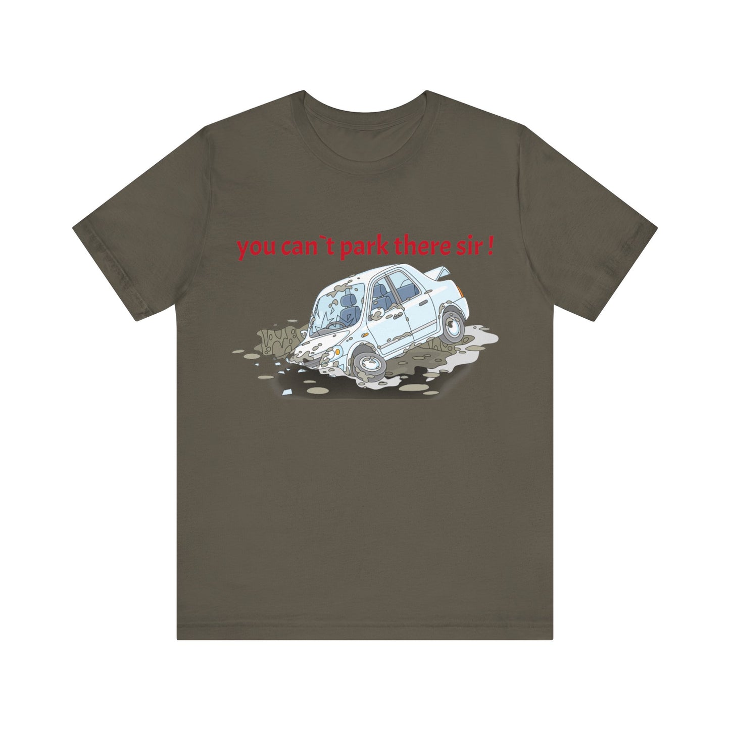 Unisex Shirt "You cant park there!"2