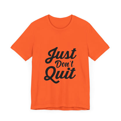 Unisex Jersey "dont quit"