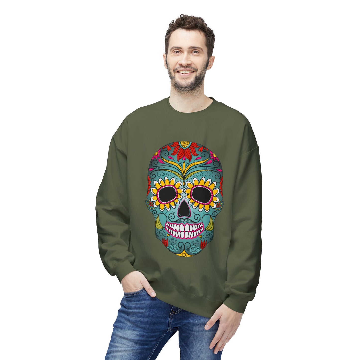 Unisex Sweatshirt Skull