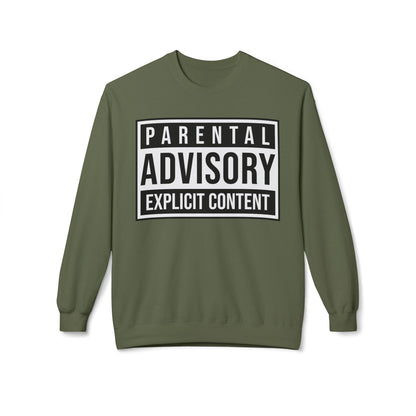 Unisex Sweatshirt "Parental Advisory"