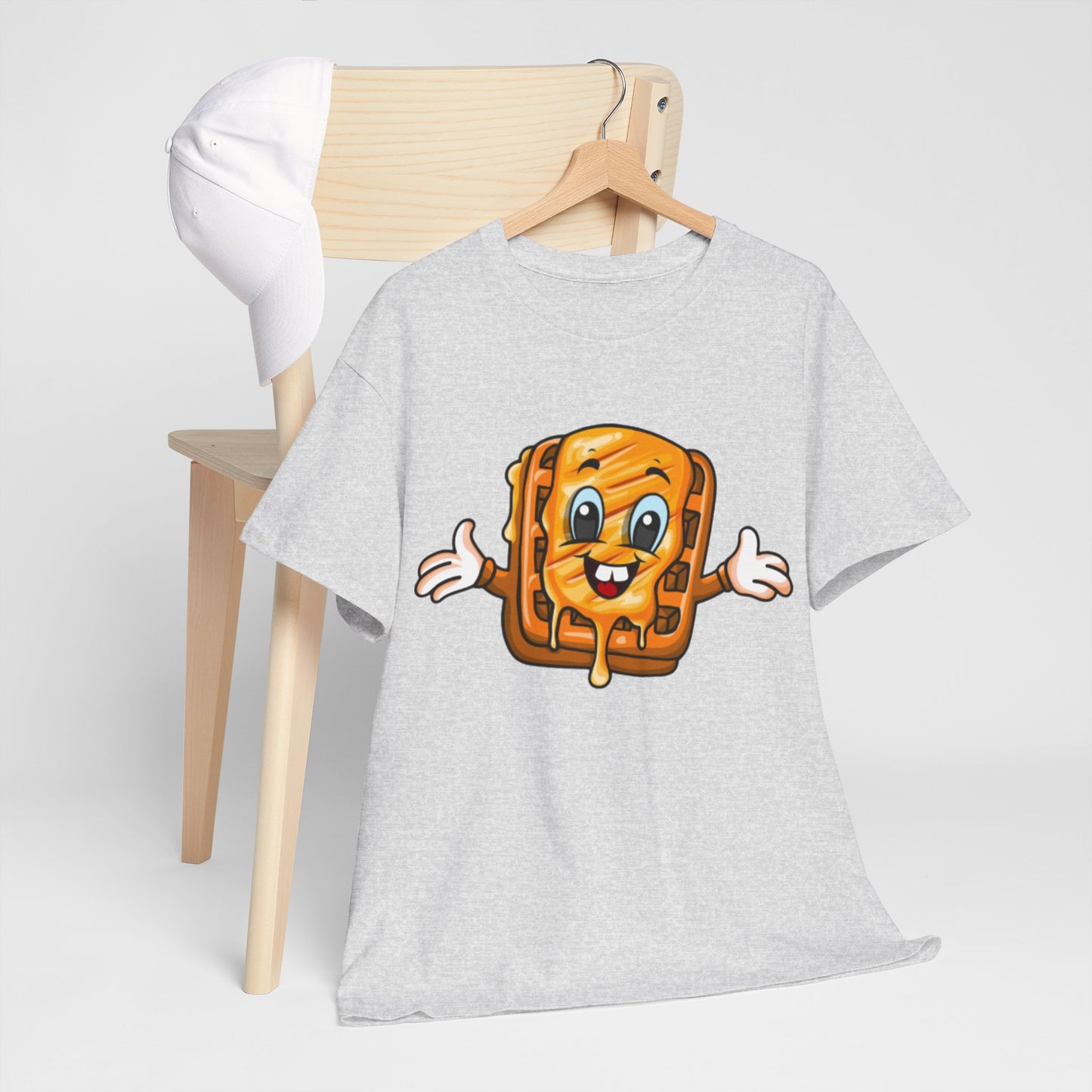 Unisex Heavy Cotton Tee Waffle