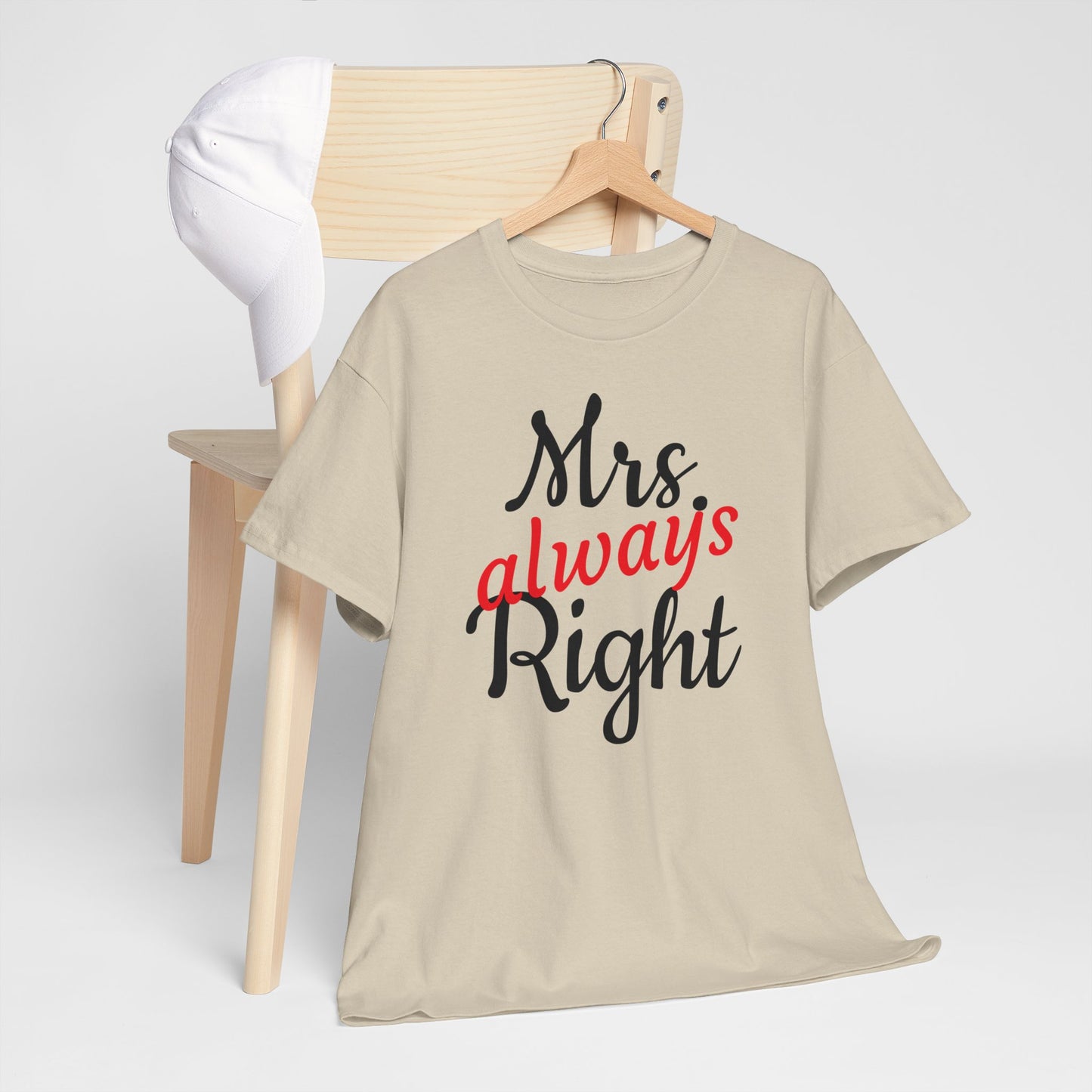 Women's Tee "MrsRight"