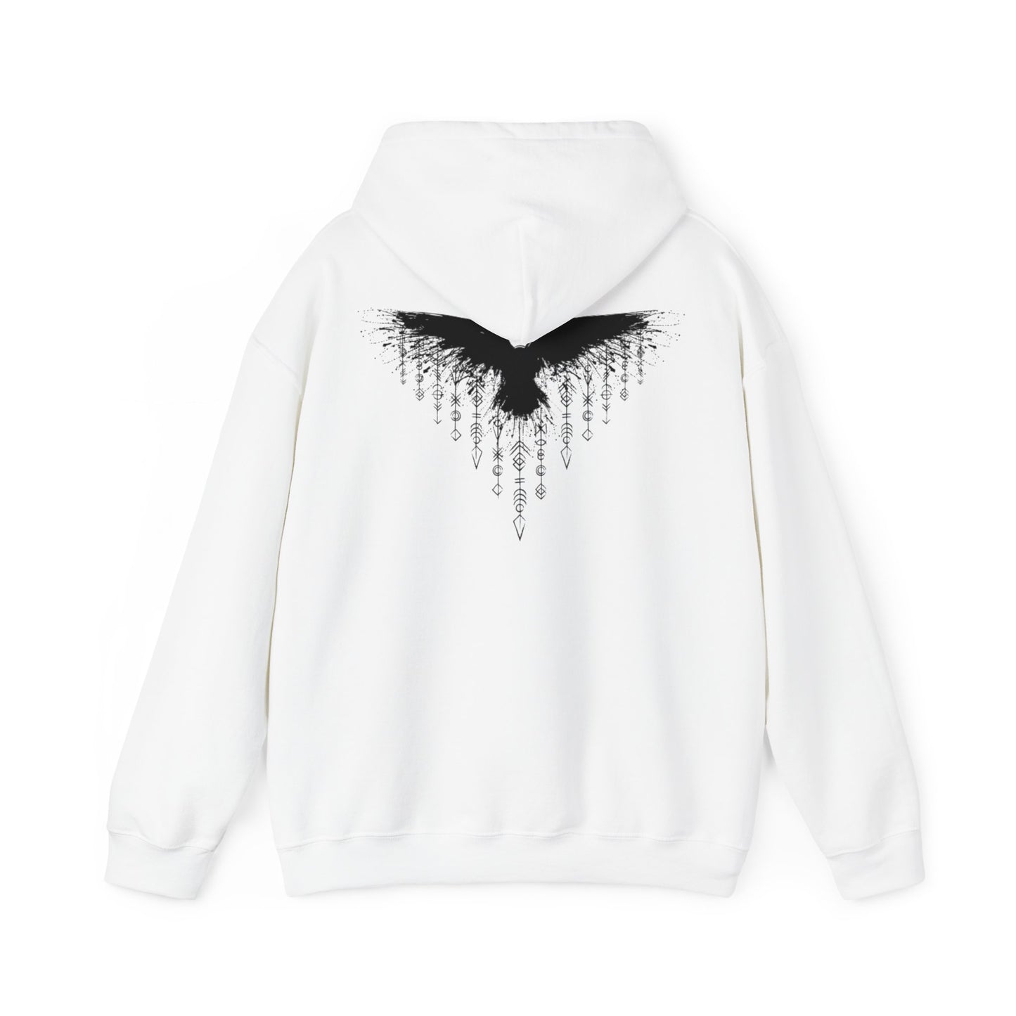 Unisex Hooded Sweatshirt "raven"