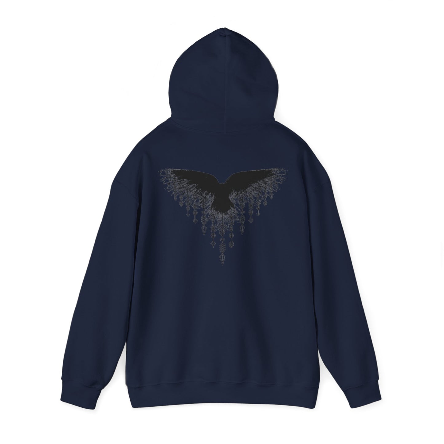 Unisex Hooded Sweatshirt "raven"