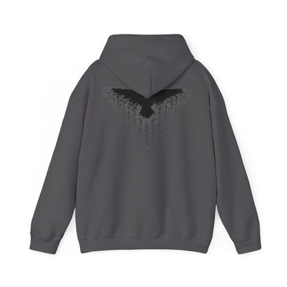 Unisex Hooded Sweatshirt "raven"