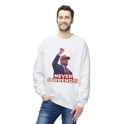 Unisex Sweatshirt "Never Surrender"