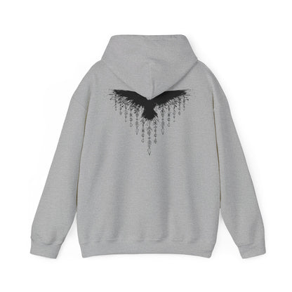 Unisex Hooded Sweatshirt "raven"