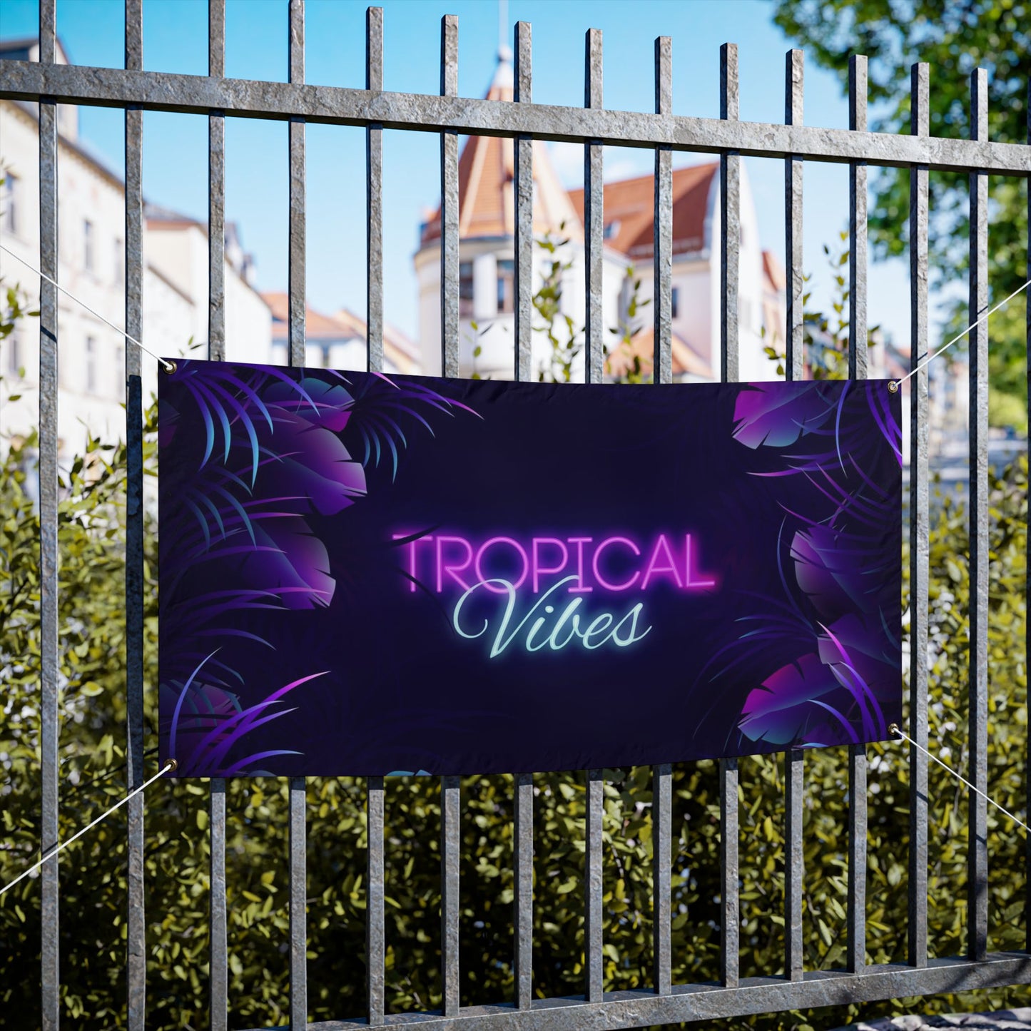 Vinyl Banner "tropical"