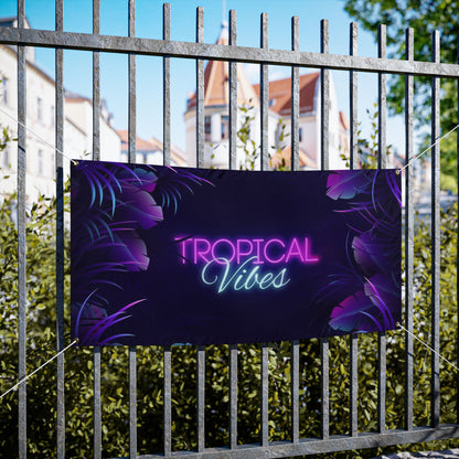 Vinyl Banner "tropical"