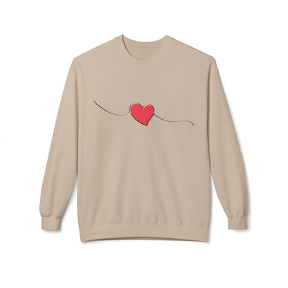 Unisex Sweatshirt "loveline"