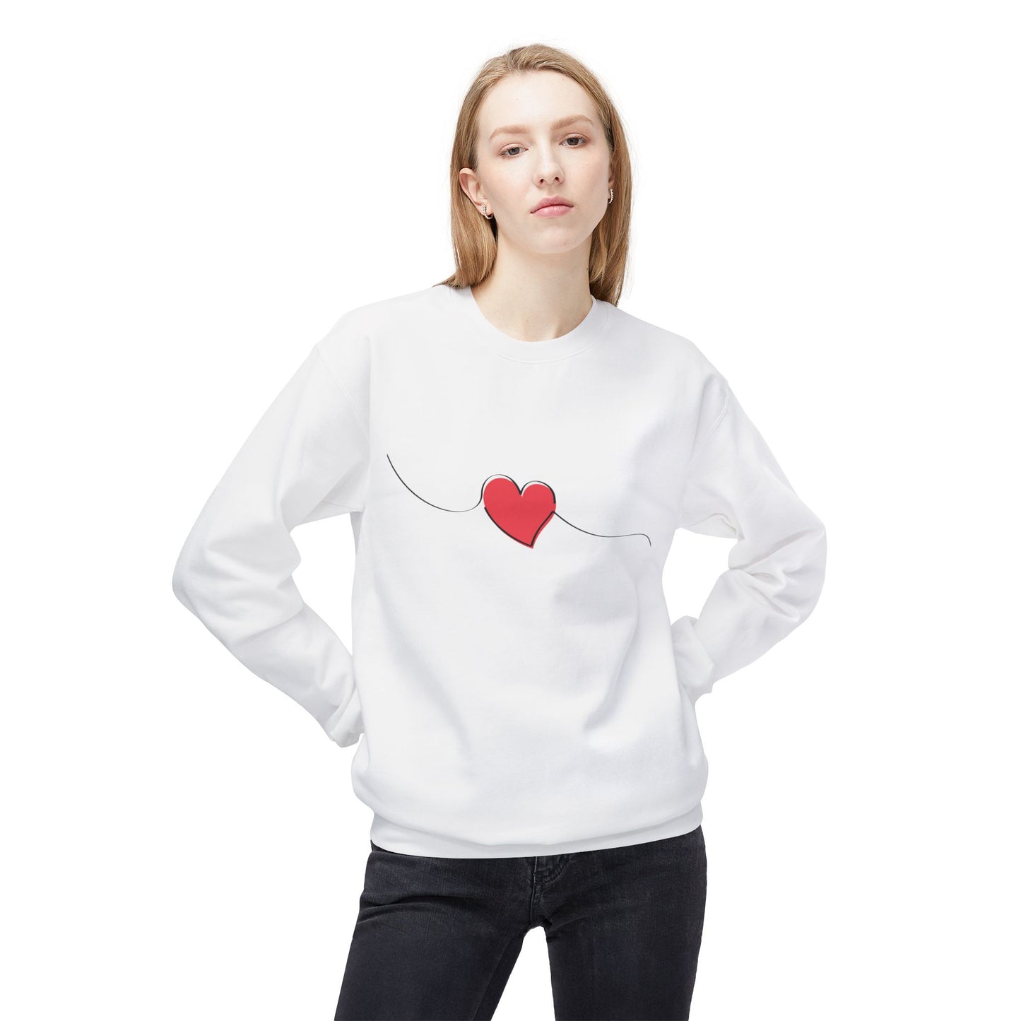 Unisex Sweatshirt "loveline"