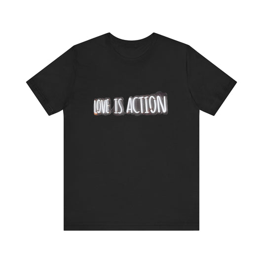 Unisex Jersey "love is action"