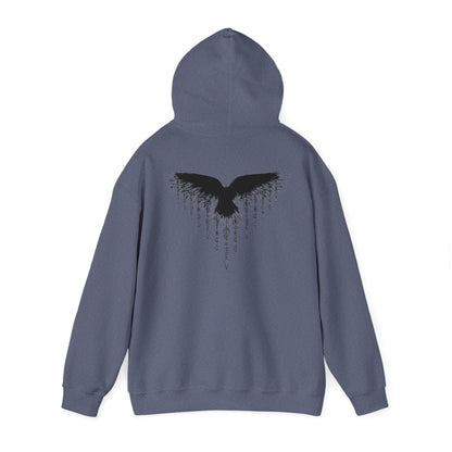 Unisex Hooded Sweatshirt "raven"