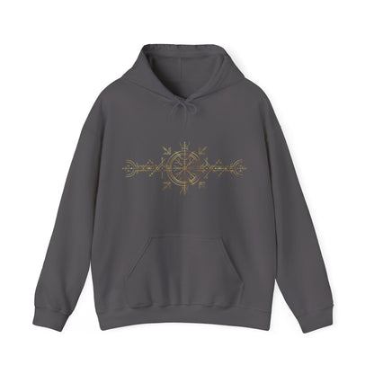 Unisex Hooded Sweatshirt "runes"