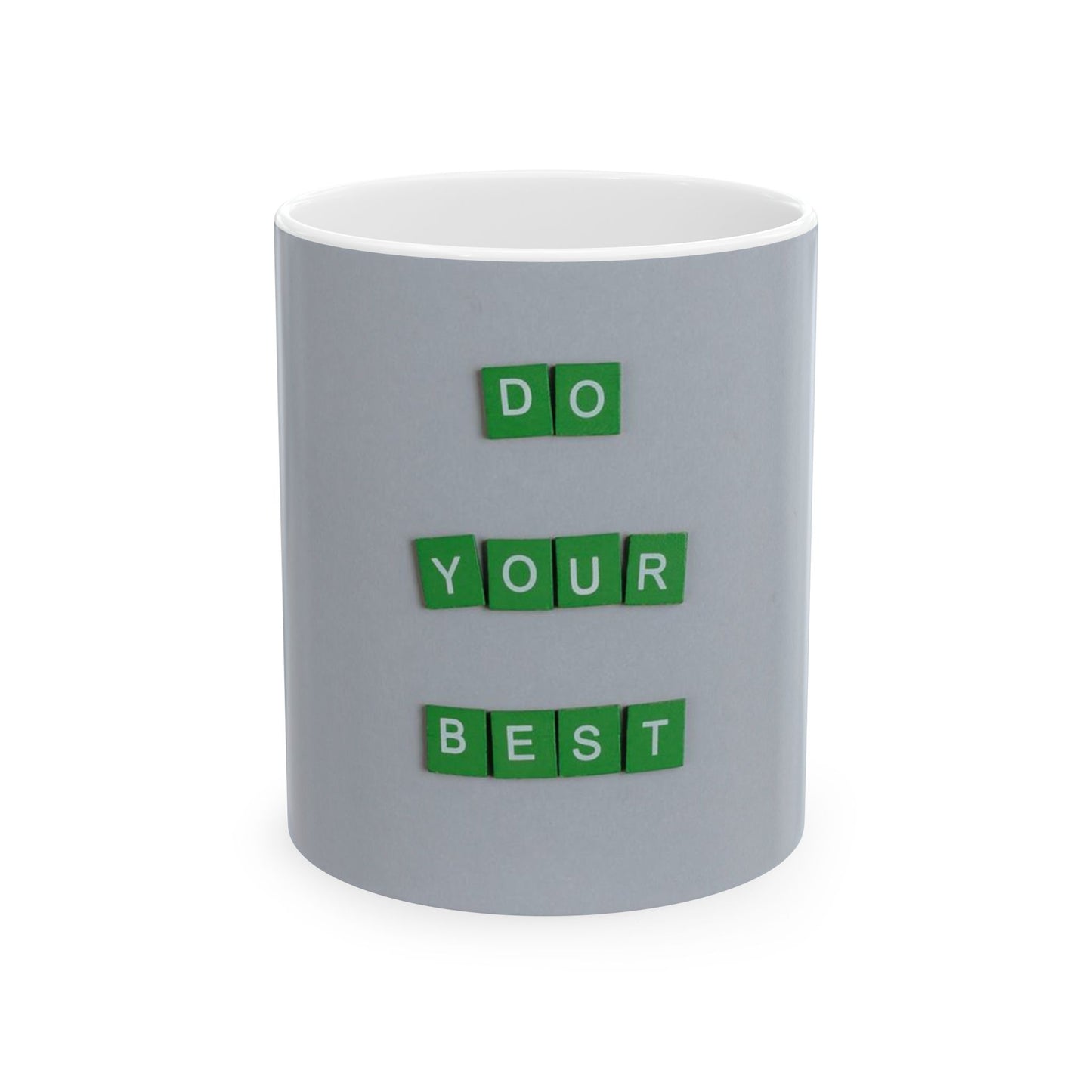 Ceramic Mug "do your  best"