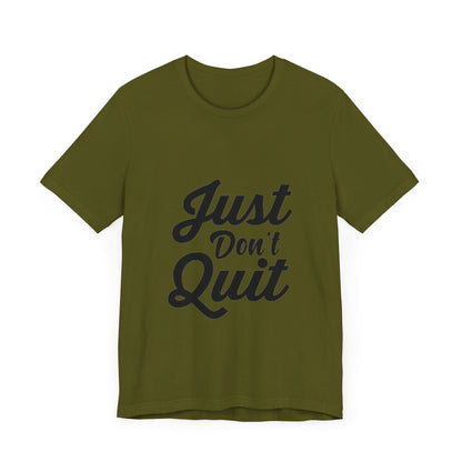 Unisex Jersey "dont quit"