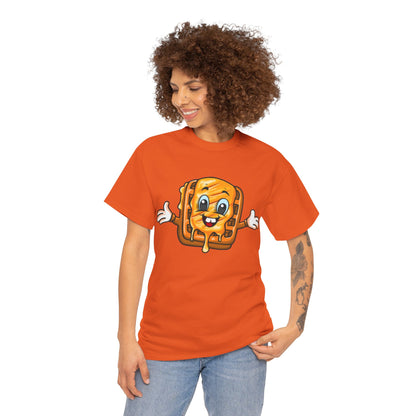 Unisex Heavy Cotton Tee Waffle