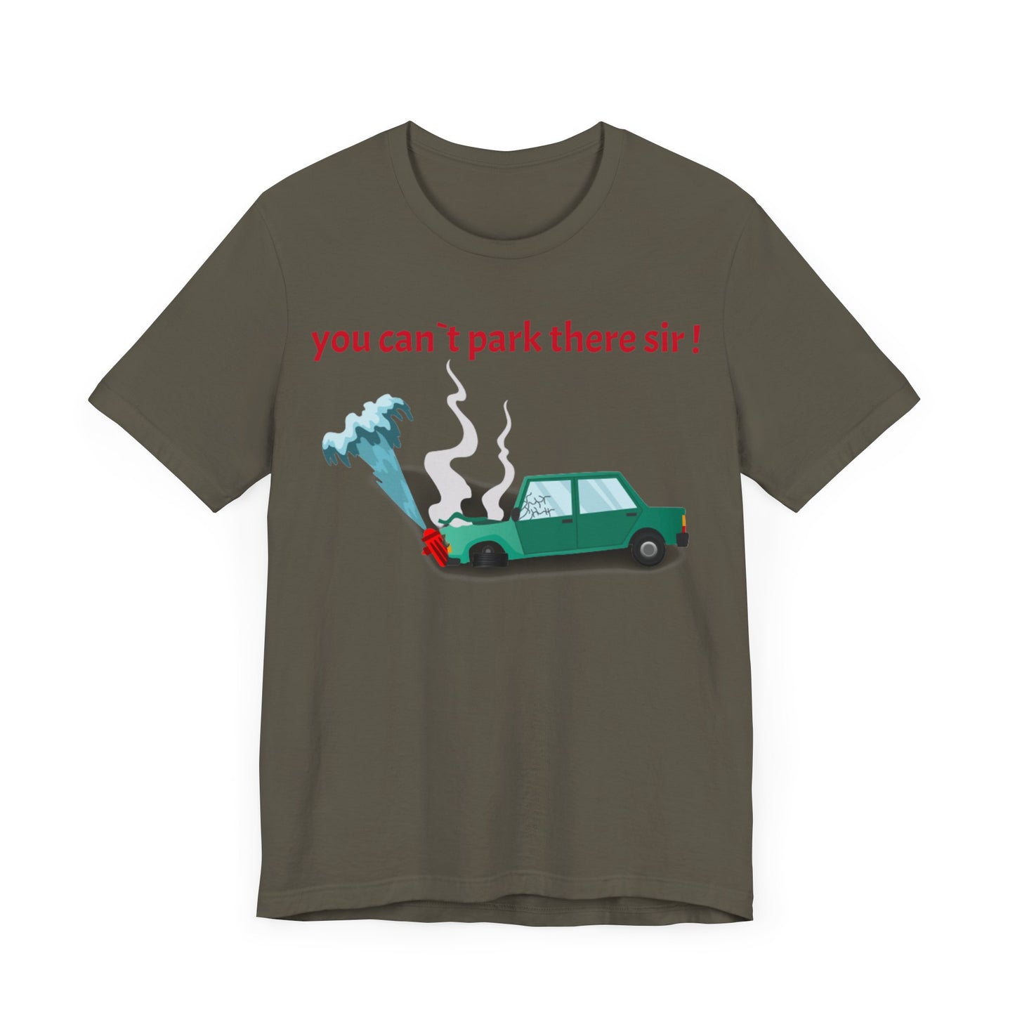 Unisex Shirt "You cant park there"3