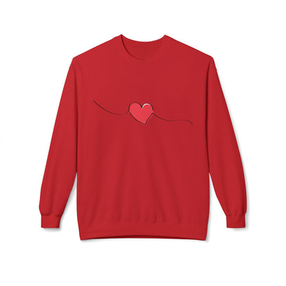 Unisex Sweatshirt "loveline"