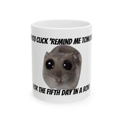 Ceramic Mug HamsterReminder