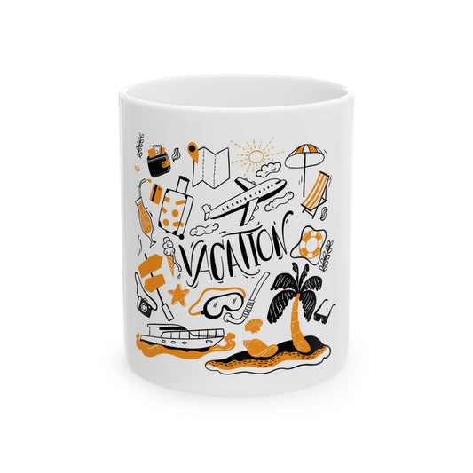 Ceramic Mug "Vacation"