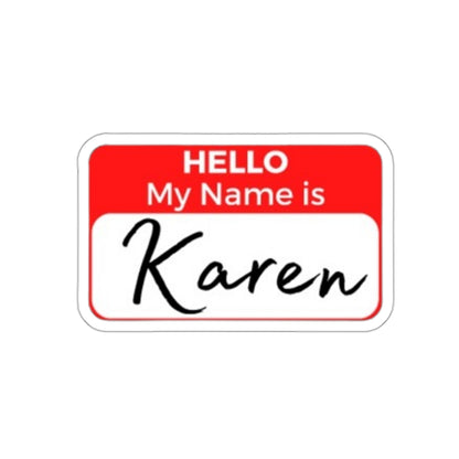 Sticker "Karen"