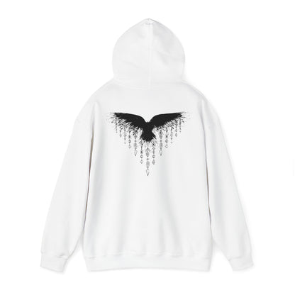 Unisex Hooded Sweatshirt "raven"