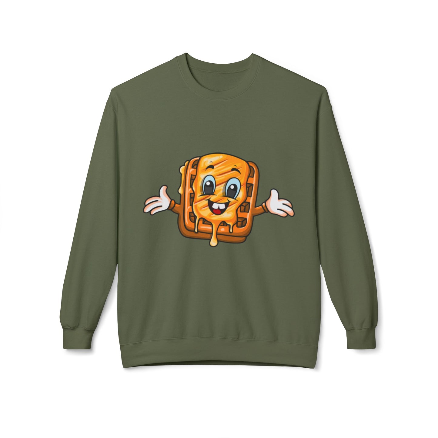 Unisex Sweatshirt Waffle