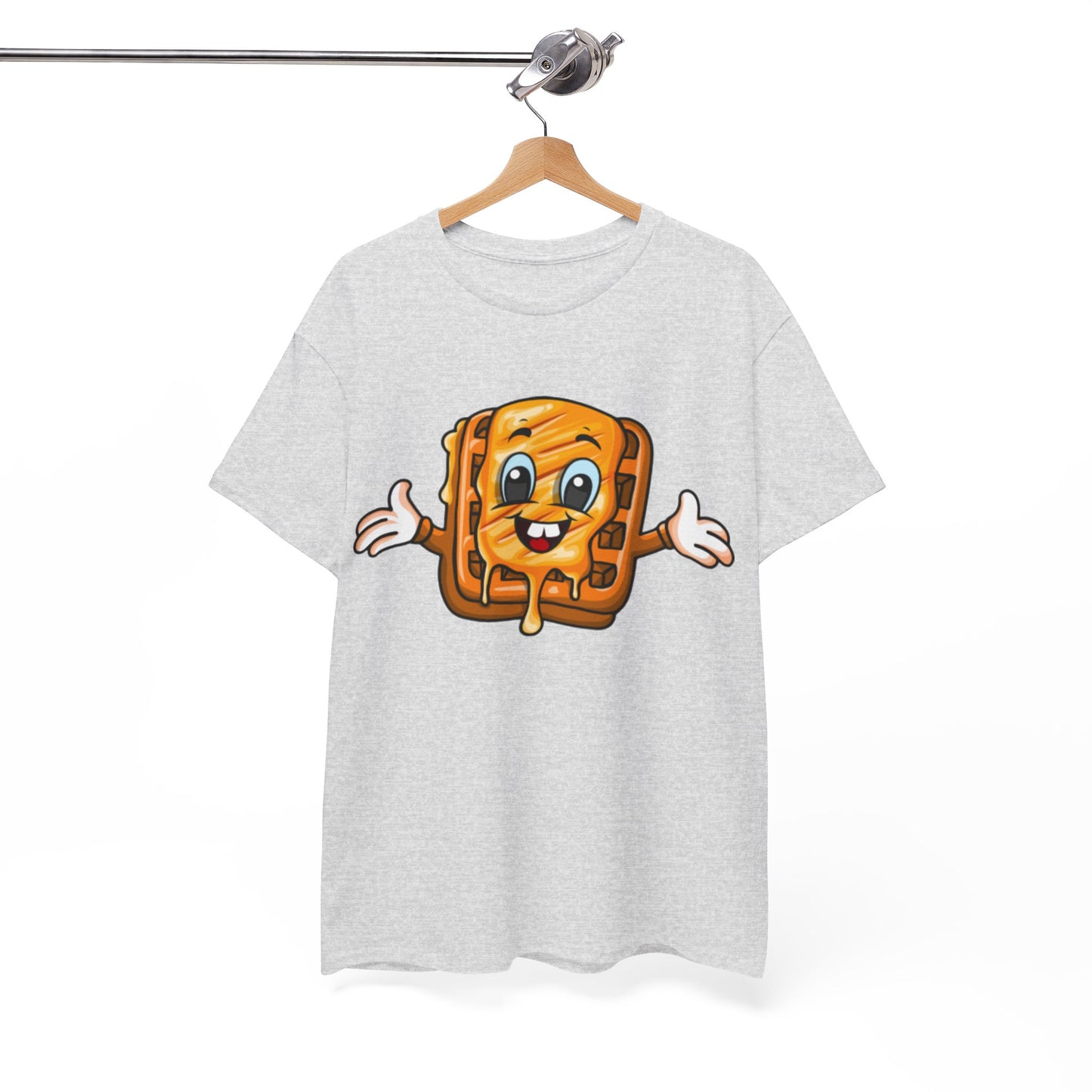 Unisex Heavy Cotton Tee Waffle