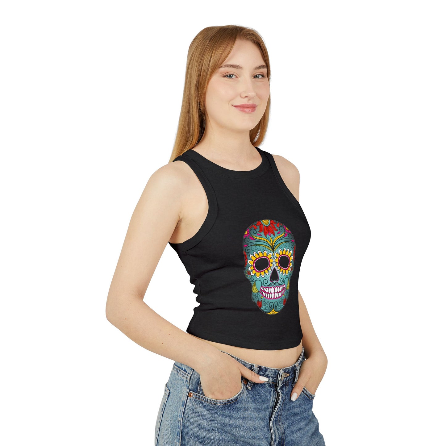 Women's Tank Top Skull