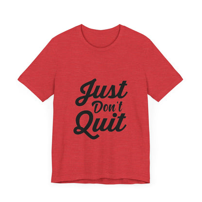 Unisex Jersey "dont quit"