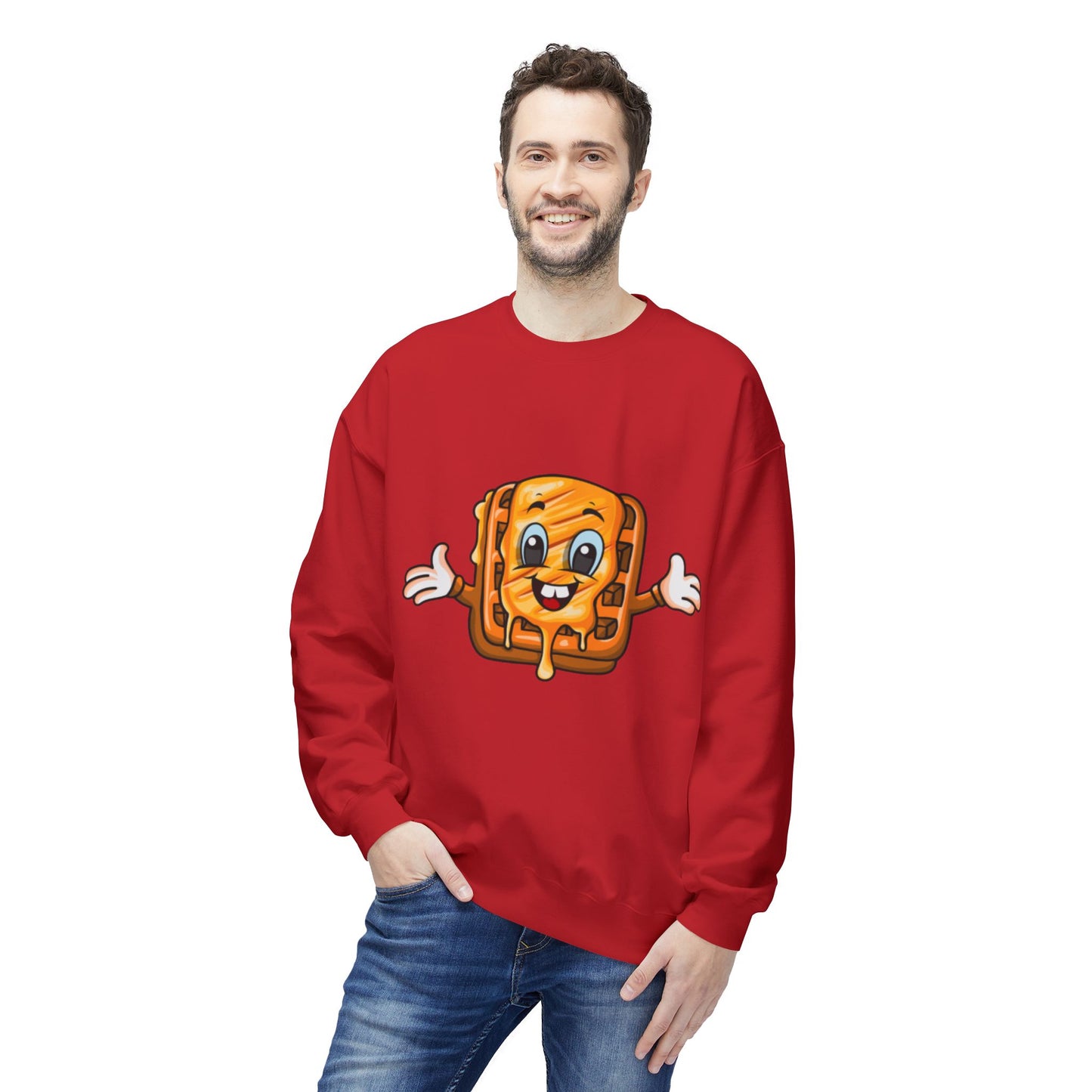 Unisex Sweatshirt Waffle