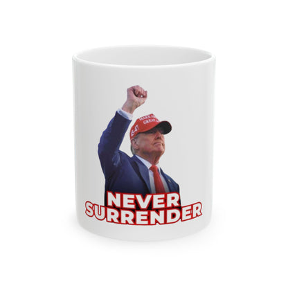 "Never" Ceramic Mug