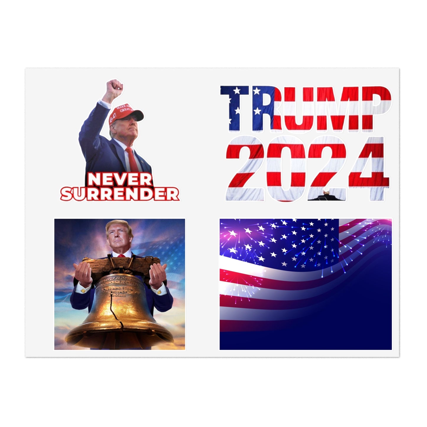 Sticker Sheet Trump