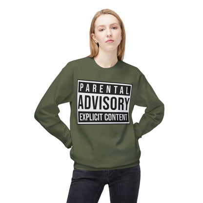 Unisex Sweatshirt "Parental Advisory"