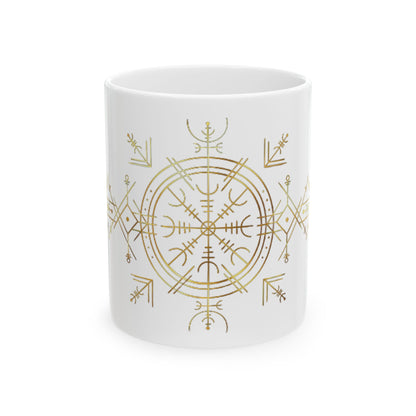 Ceramic Mug "Rune gold"